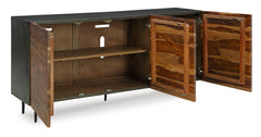Natural/Brown Accent Cabinet, view 3 - 3
