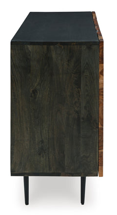 Natural/Brown Accent Cabinet, view 4 - 4
