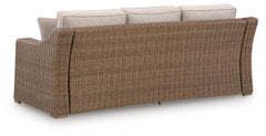 Beige, rear sofa view - 4