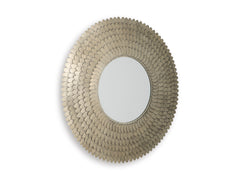 Champagne Finish Accent Mirror, view 1 - 1
