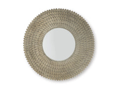 Champagne Finish Accent Mirror, view 4 - 4