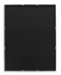 Brown/White Aldricton wall art, product view 3 - 3
