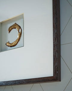 White/Gold Finish Dallbourne wall art set, product view 4 - 4