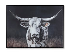 Black/White/Brown Harlandale wall art, full product view - 1