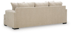 Oatmeal, complete sofa rear view - 4