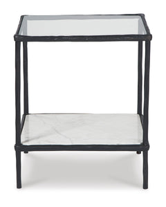 Antique Black accent table, product view 3 - 3
