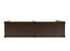 Dark Brown, overhead tabletop view - 4