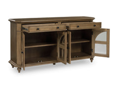 Brown Accent Cabinet, view 2 - 2