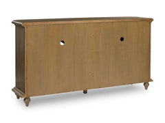 Brown Accent Cabinet, view 3 - 3