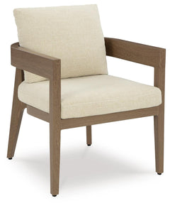 Dark Brown/White, individual chair angled view - 3