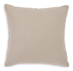 Ivory/Gray/Gold / Throw Pillow, pillow reverse - 2