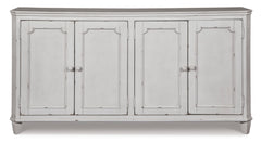 Antique White accent cabinet, product view 2 - 2