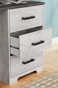 White/Dark Charcoal Gray Home Office Desk, product view 5 - 5