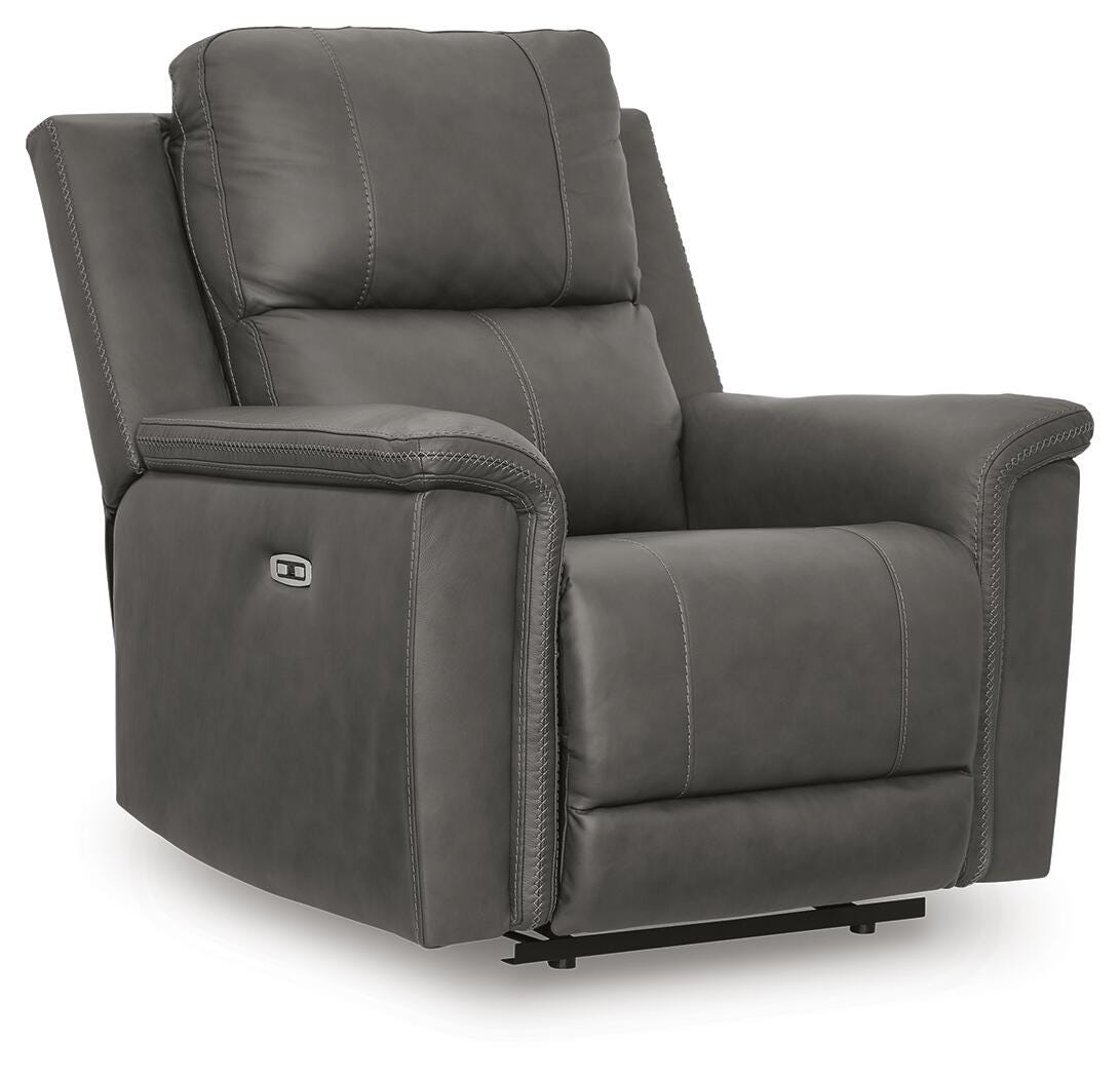 Anchor, full recliner in closed position