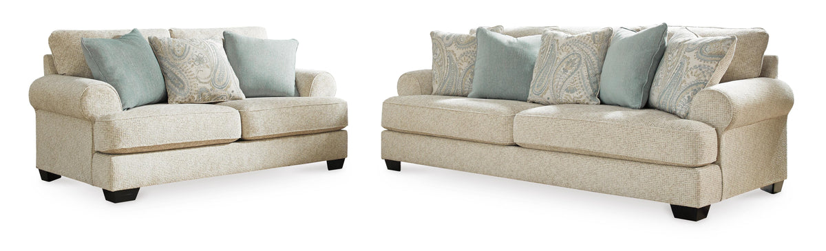 Sandstone / Sofa and Loveseat Set, complete matching set