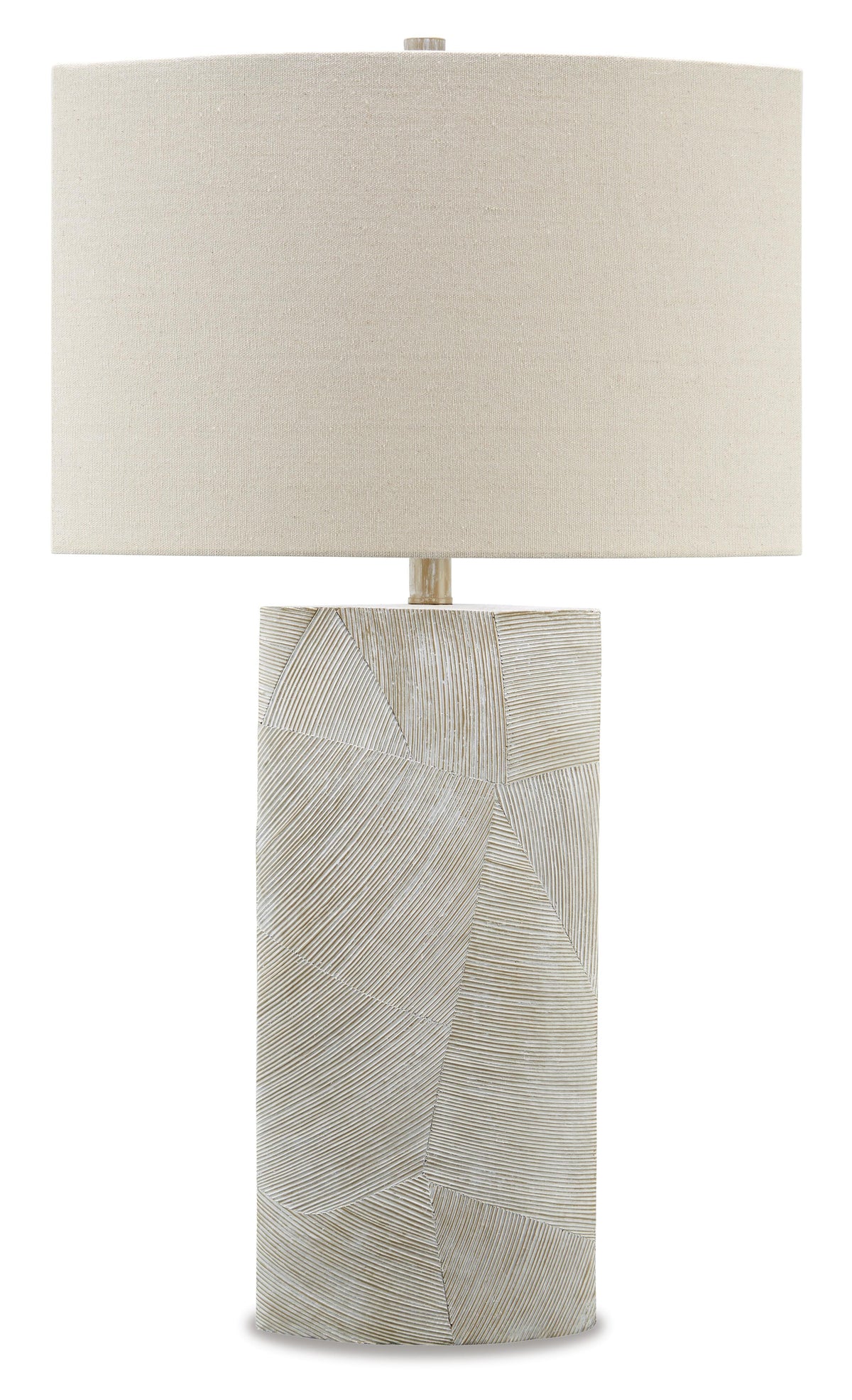 Brown / Table Lamp, complete lamp with shade
