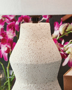 Cream table lamp, product view 3 - 3