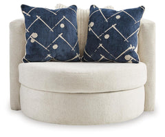 Ivory, complete chair front view - 3