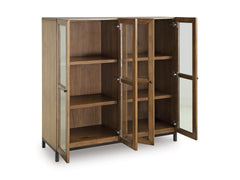 Gray Brown Accent Cabinet, view 2 - 2