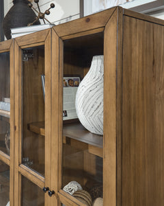 Gray Brown Accent Cabinet, view 3 - 3