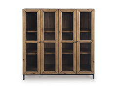 Gray Brown Accent Cabinet, view 5 - 5