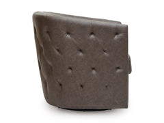 Granite Tufted Swivel Accent Chair, product view 2 - 7