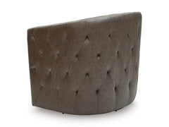 Granite Tufted Swivel Accent Chair, product view 3 - 8