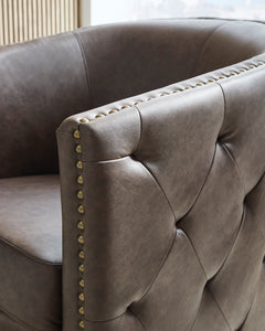 Granite Tufted Swivel Accent Chair, product view 5 - 10