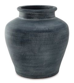 Distressed Blue 12.5-inch vase, product view 2 - 6