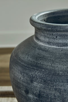 Distressed Blue 12.5-inch vase, product view 3 - 7