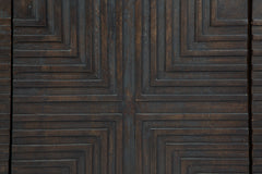 Brown/Gold Finish Accent Cabinet, view 3 - 3