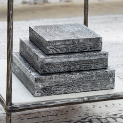 Antique Pewter Finish Keldy three-box set, product view 5 - 5