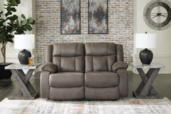 Gunmetal, complete loveseat in room - 2