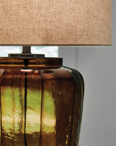 Amber table lamp, product view 3 - 3