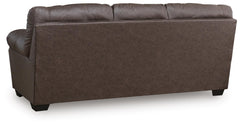 Umber, sofa back view - 8