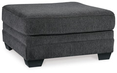 Slate, complete square ottoman - 1
