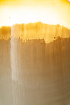 White/Amber 16.75-inch height vase, product view 4 - 4