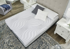 White Twin, mattress in room, overhead angle; base and furnishings excluded - 5