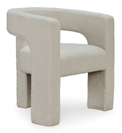 Ivory Ivory Upholstered Accent Chair, full product view - 1