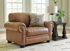 Caramel, chair in room; other furniture and decor excluded - 2
