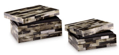 Black/Brown/Cream Ellford two-box set, product view 2 - 2