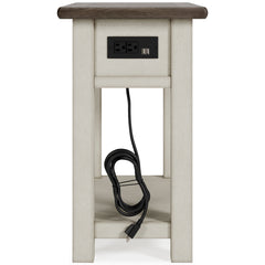 Two-tone chairside table, product view 4 - 4