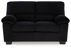 Onyx, complete loveseat front view - 7