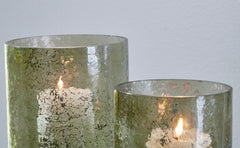 Green Clarkton two-piece candle holder set, product view 3 - 3