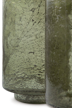 Green Clarkton two-piece candle holder set, product view 4 - 4