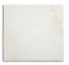 White/Espresso, natural marble tabletop overhead view - 4