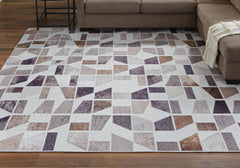 Multi 94" x 120.25", room view; furniture excluded - 2