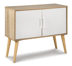 Natural/White Orinfield accent cabinet, full product view - 8