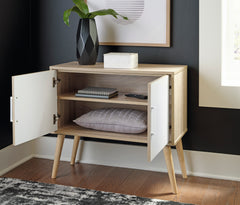 Natural/White Orinfield accent cabinet, product view 7 - 14