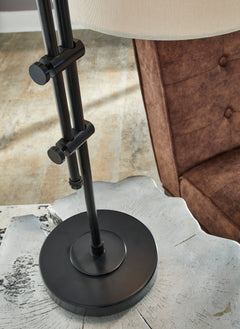Black table lamp, product view 3 - 3